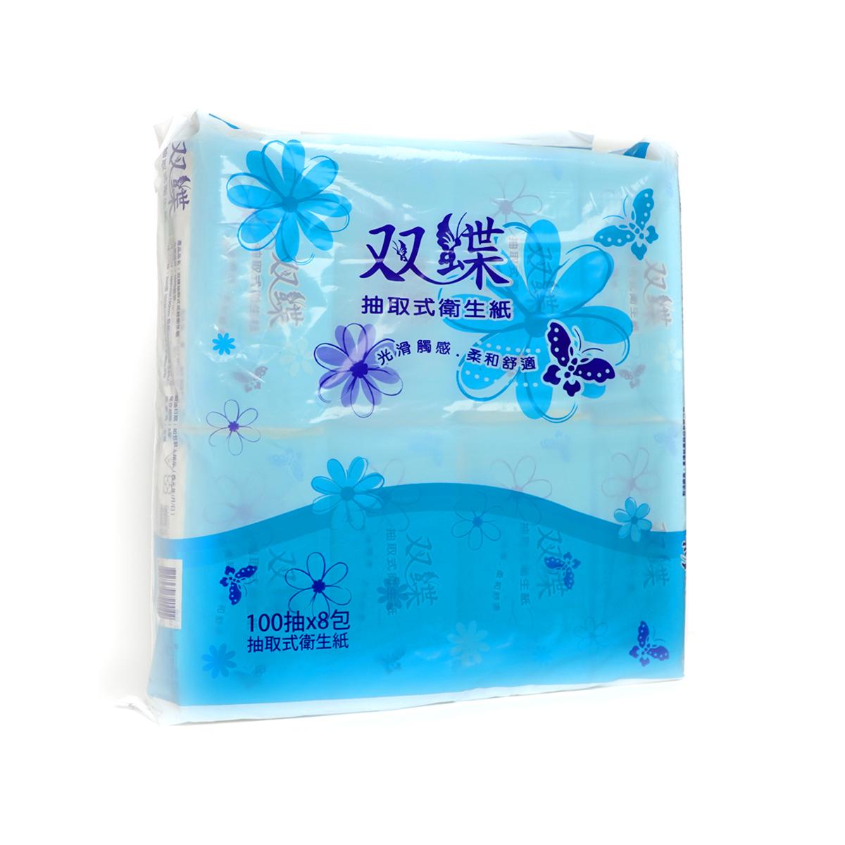 商品圖片 - 双蝶 抽取式衛生紙